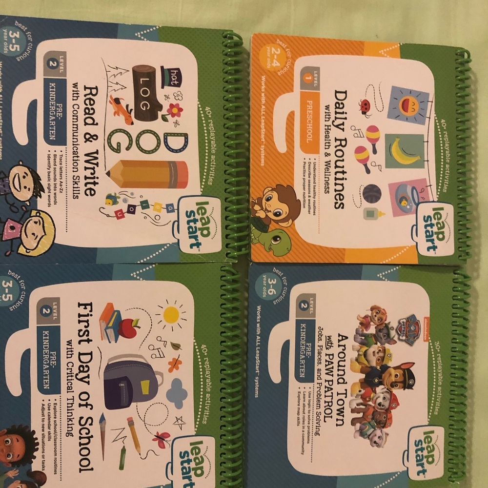LeapStart Interactive Learning System/7 Books - Picture 2 of 5